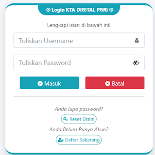 Register PGRI Coblong - Persatuan Guru Republik Indonesia Cabang Coblong